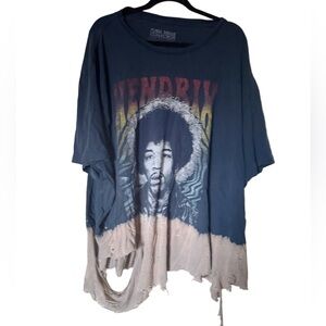 RARE karl ferris collection jimi hendrix t shirt 4XL distressed Limited Edition